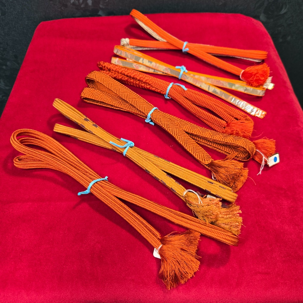 橘色系帶締｜多款慢慢挑-細節圖2