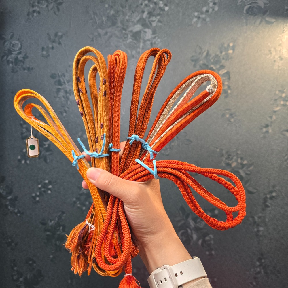 橘色系帶締｜多款慢慢挑-細節圖3