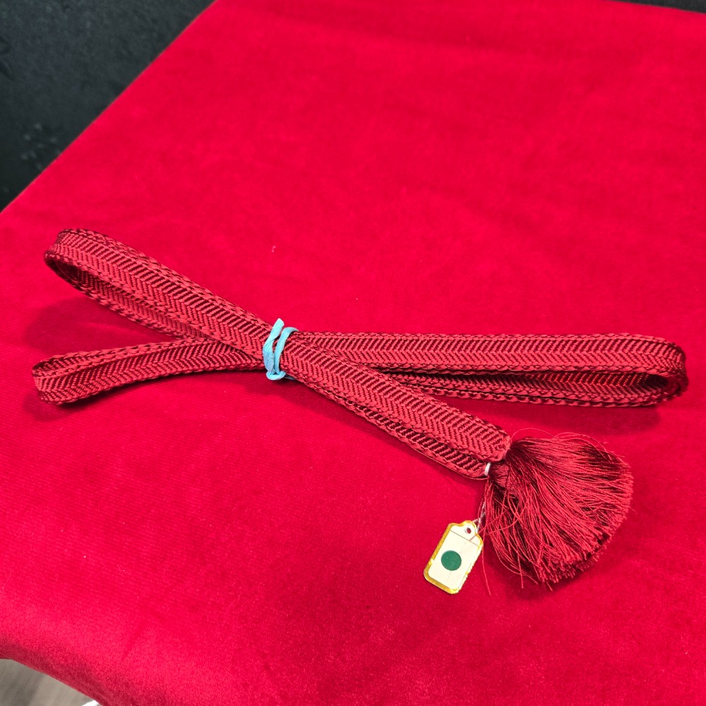 紅咖系帶締｜色差請見後面不同光線拍攝-規格圖3