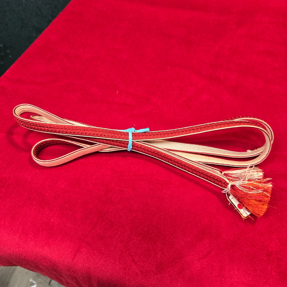 紅咖系帶締｜色差請見後面不同光線拍攝-規格圖3