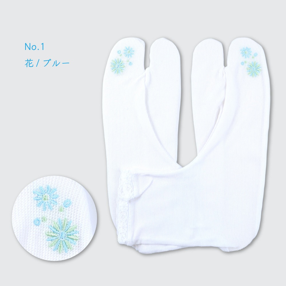 【預購】東麗 夏天刺繡足袋丨花花好可愛-規格圖7