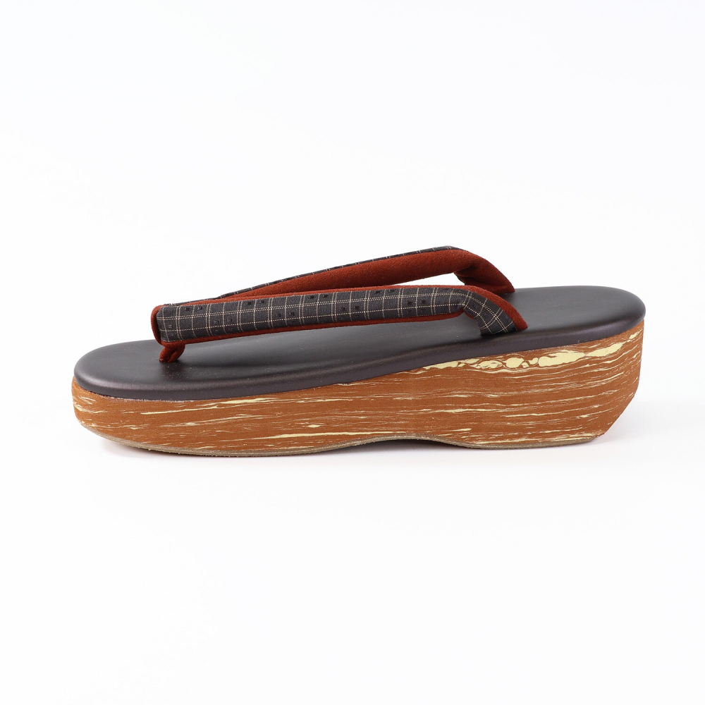 【現貨】泡棉底 好走草履 咖啡系BE-17 L size丨24.5~25.5cm-細節圖2