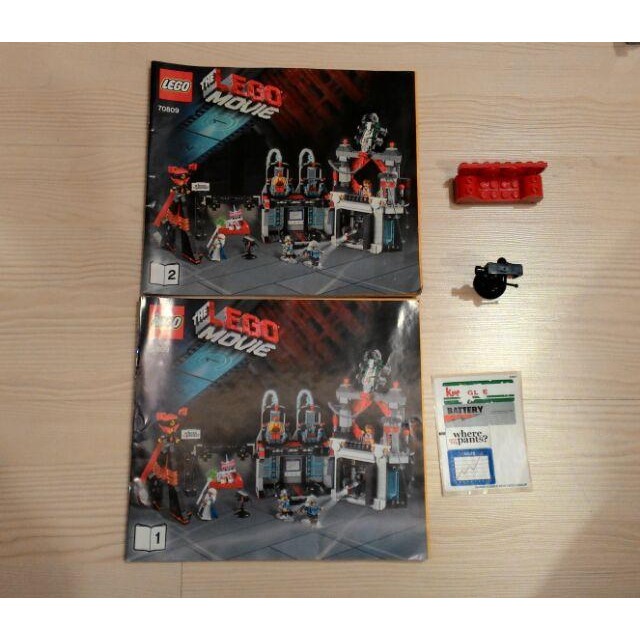 賣 已組裝Lego 70809 只有場景無人偶-細節圖2