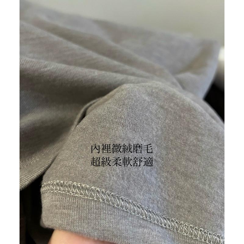 533 |  現貨  必入Q彈超暖綿羊毛天絲小立領內搭發熱衣長袖T恤-細節圖5