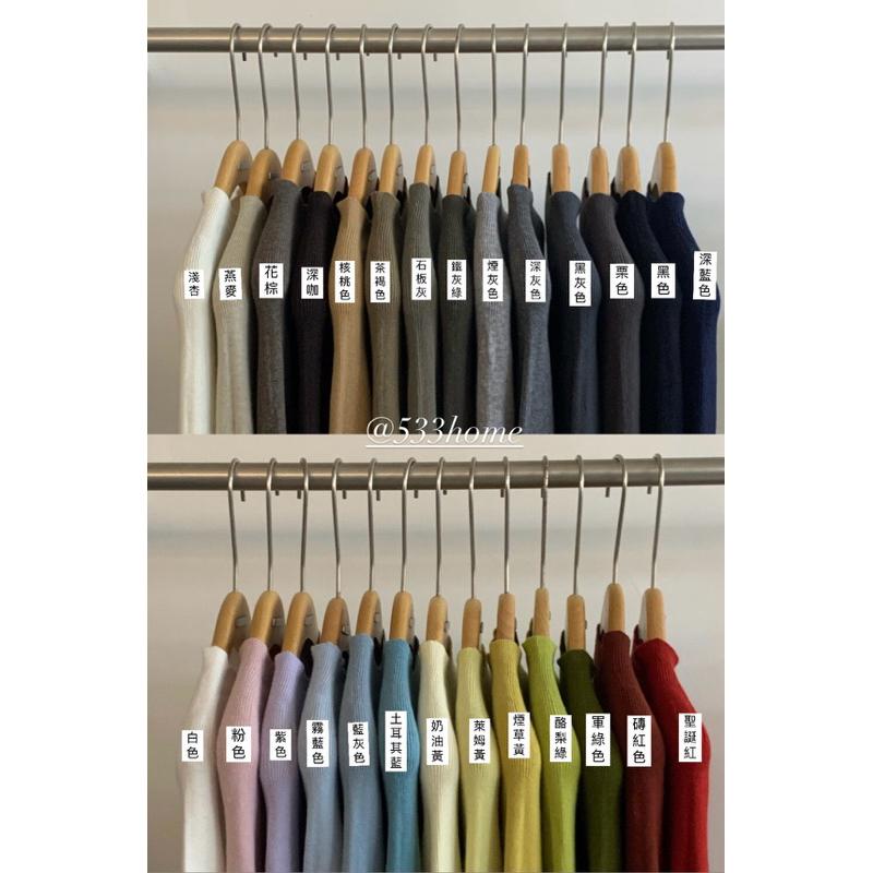 533｜現 韓國合身款細羅紋後中線立領高領針織衫-細節圖9