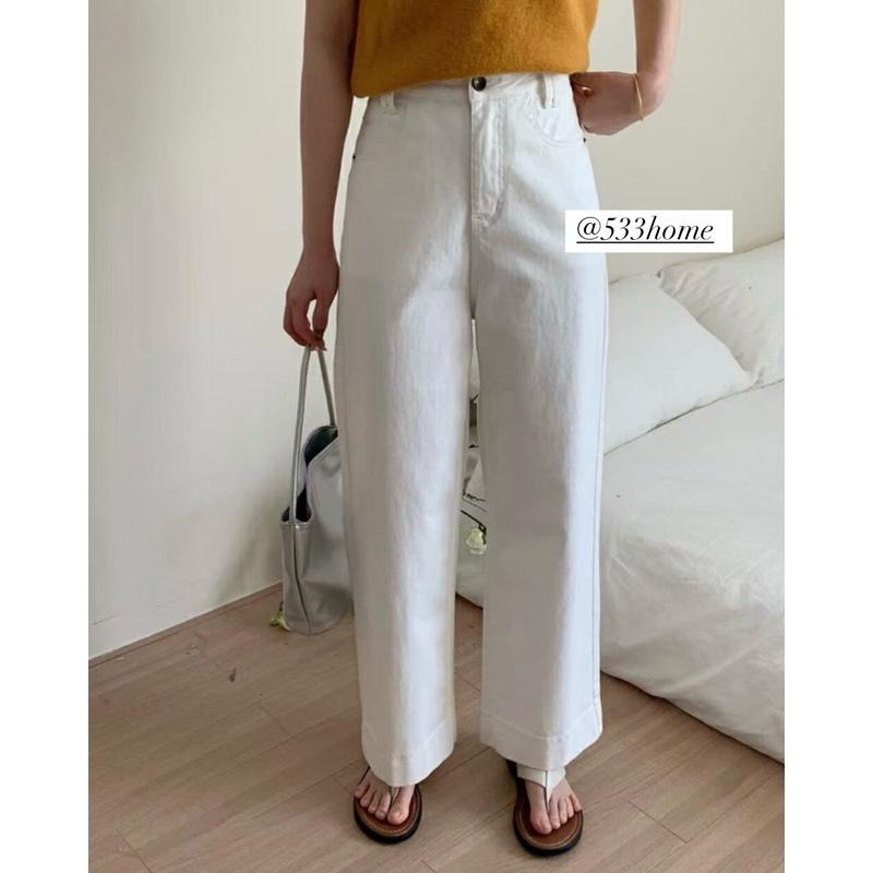 533｜現貨 四色百搭顯瘦舒服彈性九分褲牛仔褲-細節圖3