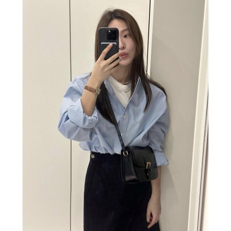 533｜韓國GED寬鬆感長袖襯衫-細節圖3