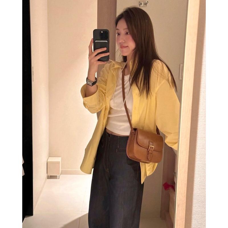 533｜韓國GED寬鬆感長袖襯衫-細節圖8