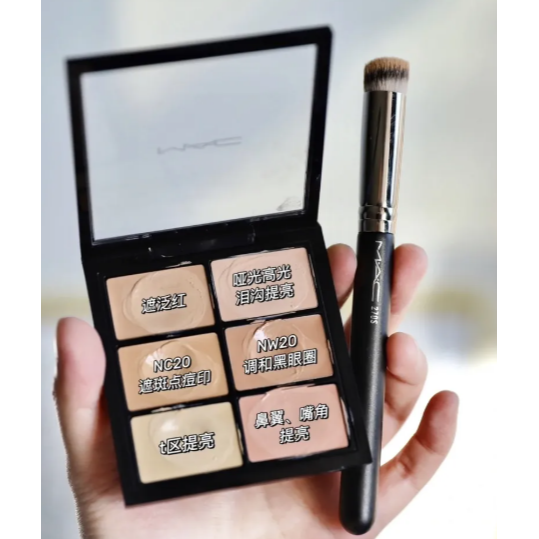 【M.A.C】六色持妝遮瑕盤 #Light-細節圖2