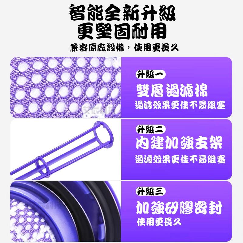 戴森 濾心 Dyson 吸塵器 濾芯 濾網 濾棒 V6 V7 V8 V10 V11 V12 V15 SV18 HEPA-細節圖8