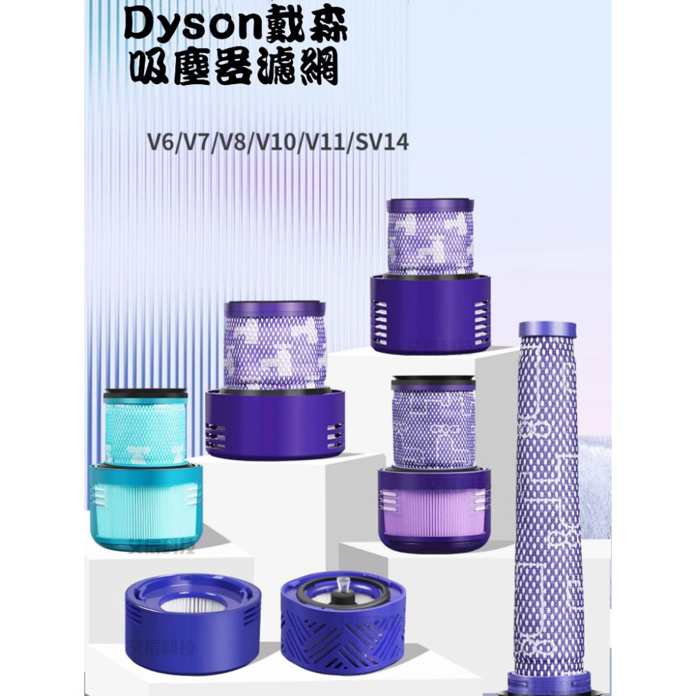 免運 SV21 SV19 V6 V7 V8 戴森 濾網 耗材 Dyson 吸塵器 濾芯 DC41 V11 V12 V15-細節圖5