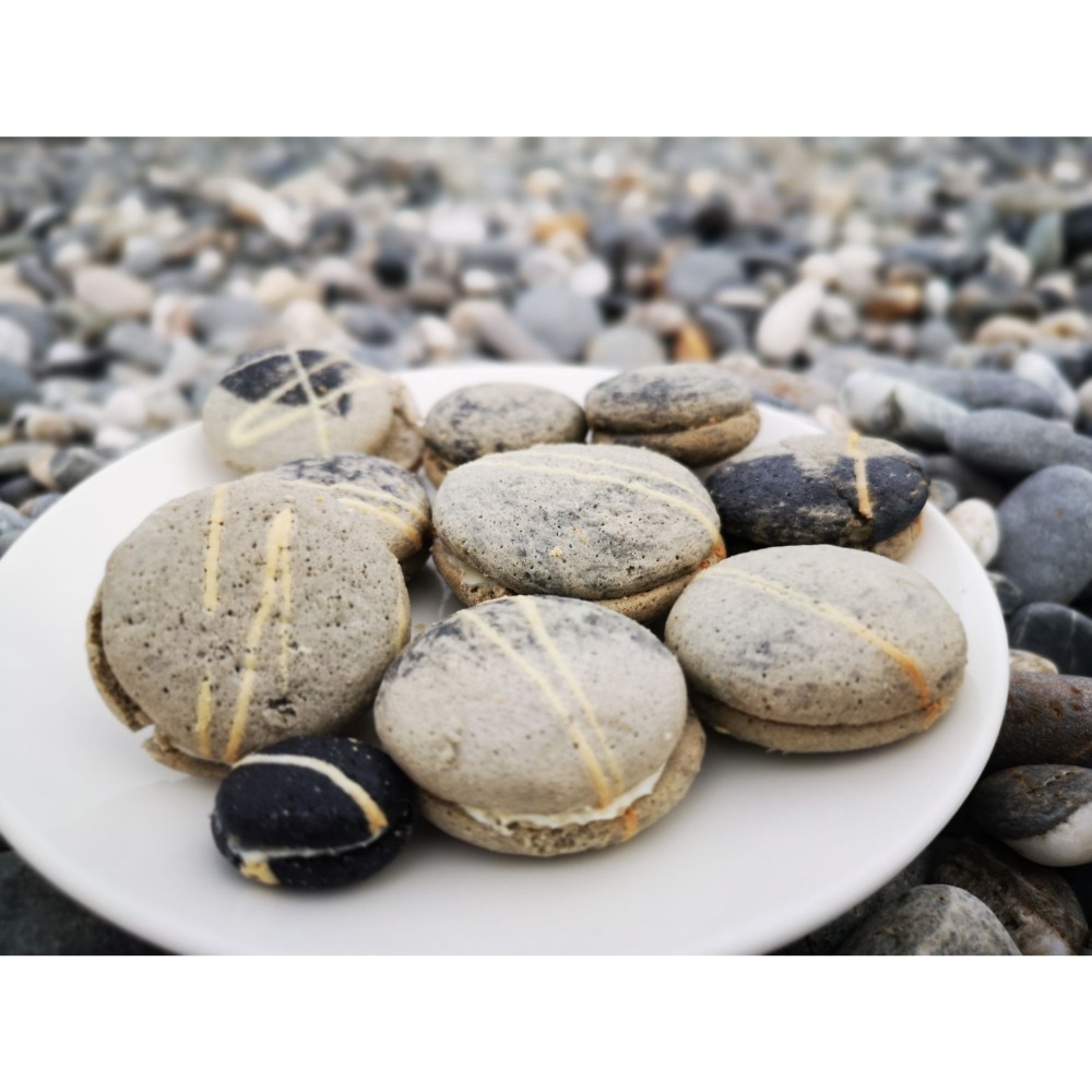 花蓮莎莉丨七星潭石頭小甜餅（買五送一共六盒）-細節圖4