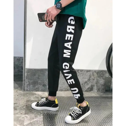 ［特價$229→$169］運動風尼龍線條寬褲