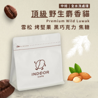 [ 引豆人咖啡豆工坊 ] 頂級野生麝香貓  / 全水洗 / 中焙