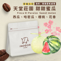 [ 引豆人咖啡豆工坊 ] 哥倫比亞 天堂莊園 甜甜蜜瓜 / 雙重厭氧處理法 / 淺焙