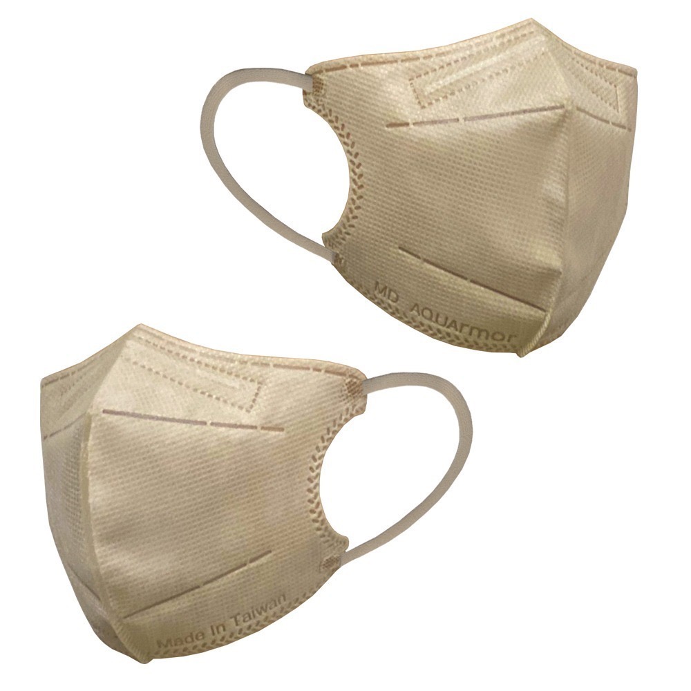 【凱上X固材】 兒童/小臉 3D水駐極醫療級台灣製雙鋼印水口罩-單片包/同色耳帶/多色可選/色50入(大包裝)-規格圖9