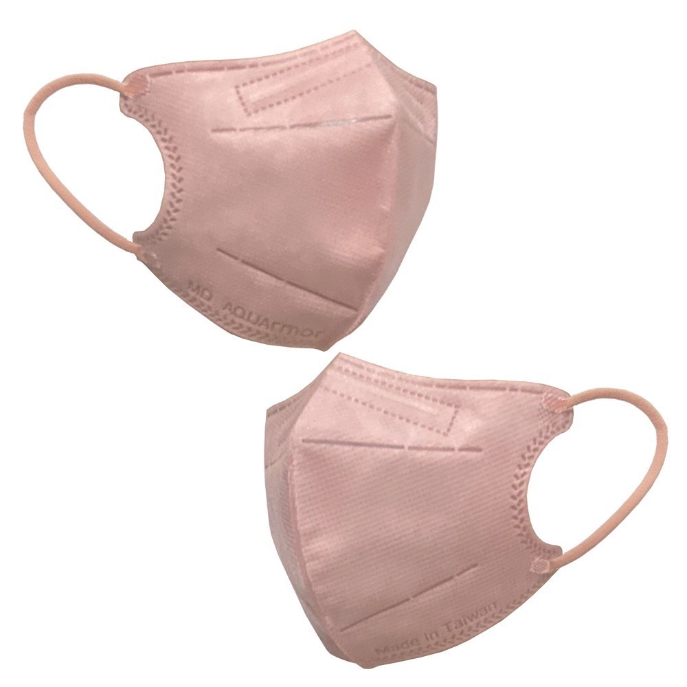 【凱上X固材】 兒童/小臉 3D水駐極醫療級台灣製雙鋼印水口罩-單片包/同色耳帶/多色可選/色50入(大包裝)-規格圖9