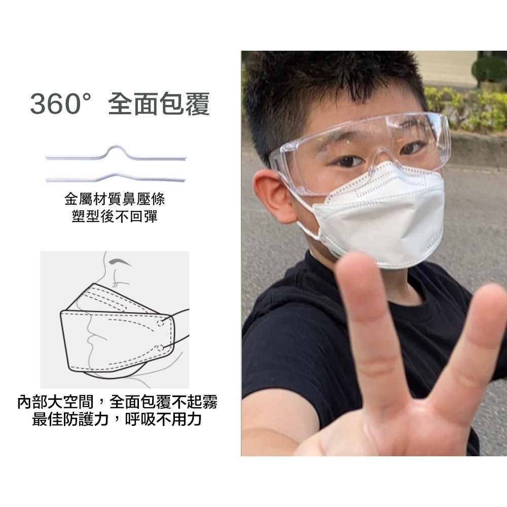 【凱上X固材】兒童D2白色N95等級  4D立體口罩 魚形口罩 醫療級台灣製雙鋼印水口罩 10入盒裝/買一送一-細節圖6