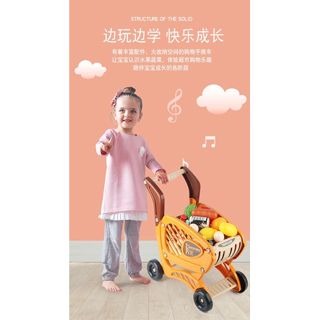 現貨🍡仿真蔬菜水果超市購物車42件組 家家酒玩具 推車玩具 家家酒模型 蔬果玩具 扮家家 女孩玩具生日禮物聖誕禮-細節圖6