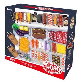 現貨🍡仿真家家酒中西餐 燒烤套裝組 家家酒玩具 烤肉玩具 中餐玩具 廚房玩具 燒烤玩具 烤肉玩具 聖誕禮物 模型玩具-細節圖6