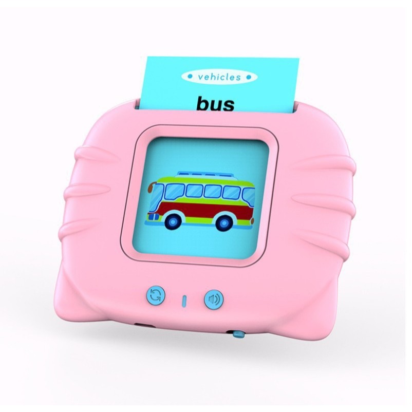 現貨💕升級版👍益智雙語早教卡片學習機雙語學習機英語早教卡片 益智學習機 美語學習 益智玩具嬰兒玩具生日禮物兒童節禮物-細節圖4
