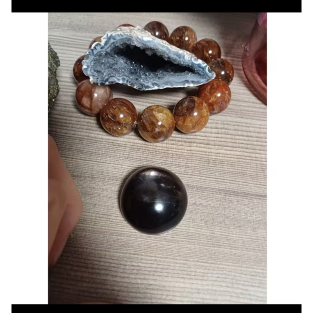 金運石擺件 十字星芒  強大的招偏財-細節圖3