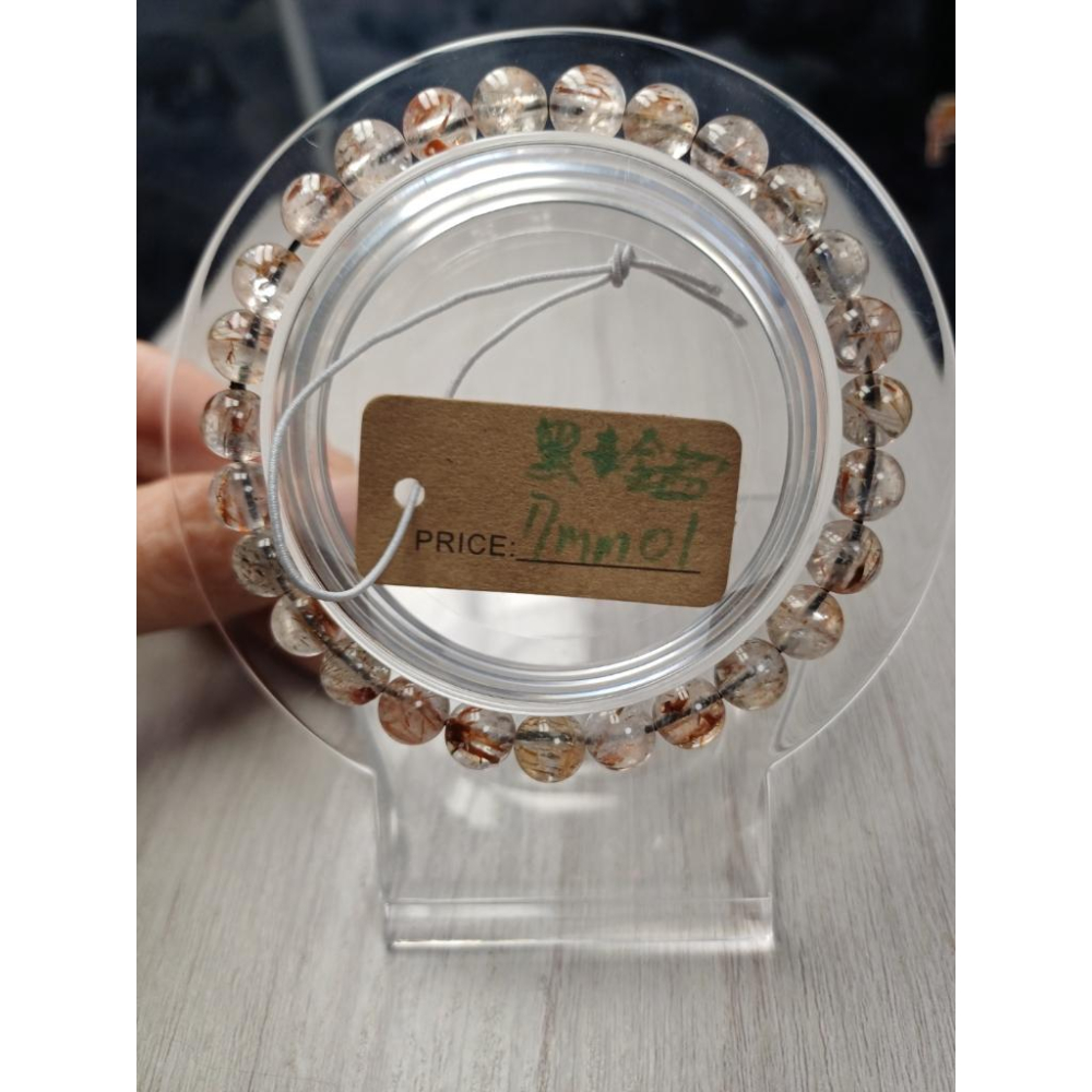 黑金超 6.5~7mm 黑金超 黑金超七 手珠 手鍊-細節圖4