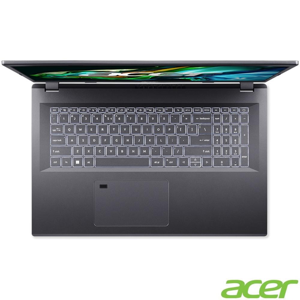 Acer 宏碁 Aspire 5 A517-58M-393F 灰色 17.3吋筆電 文書機 i3-1315U/16G-細節圖3