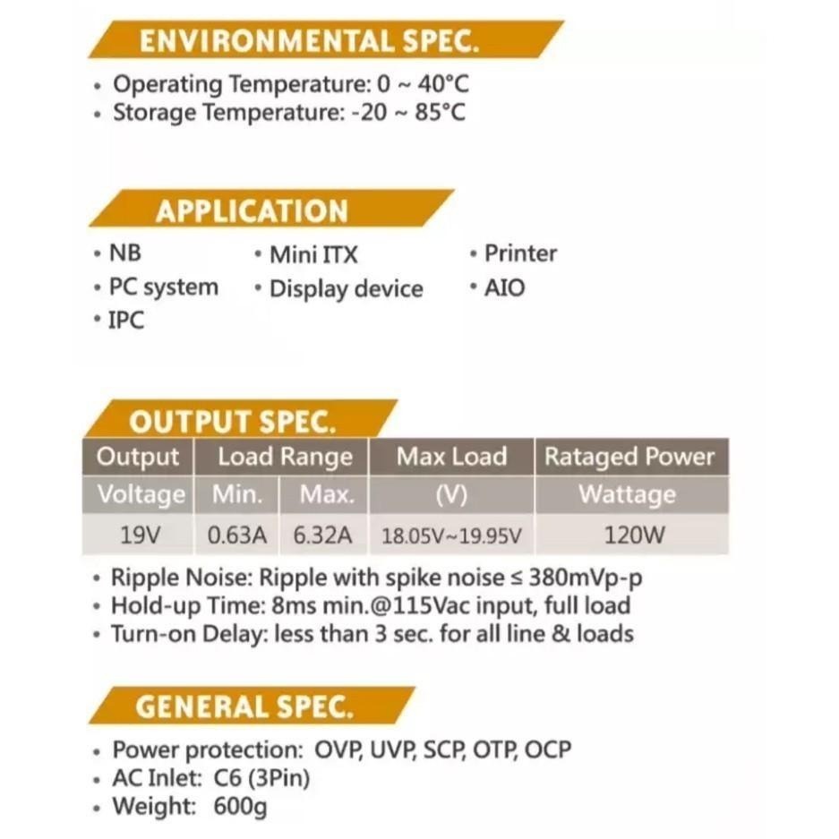 康舒通用型筆電專用充電器 一年保 各廠牌可用 120W-細節圖5