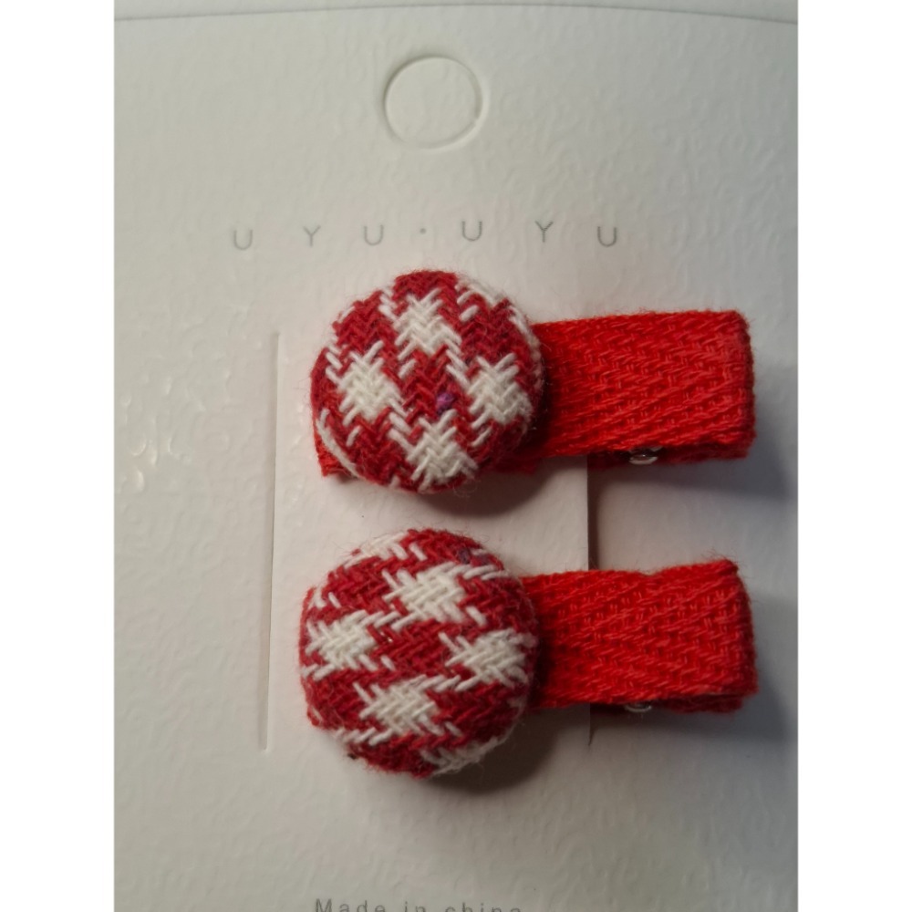 (童)小香風 寶寶包布髮夾 兒童髮夾 可愛髮夾 瀏海夾 碎髮夾 側邊夾 對夾-規格圖3