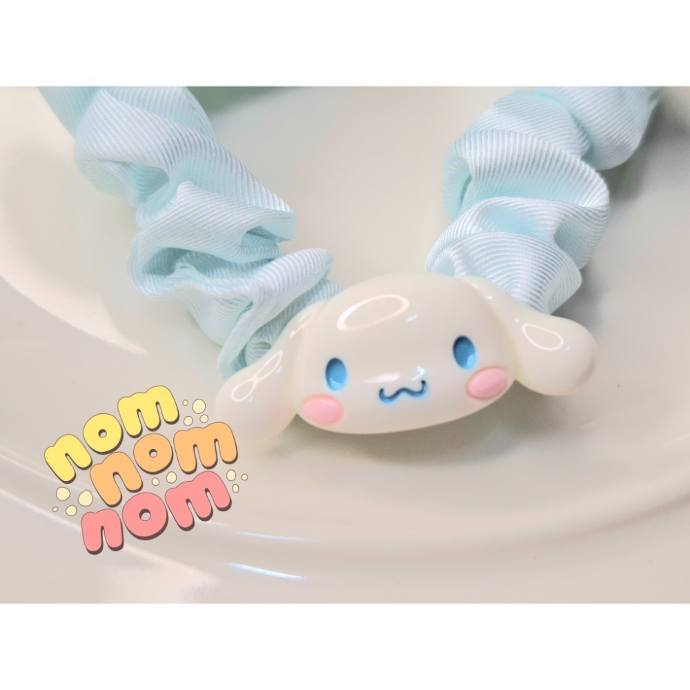 【三麗鷗】HelloKitty 庫洛米 玉桂 大耳狗 冰絲髮圈不咬髮 卡通小腸圈#021-細節圖3