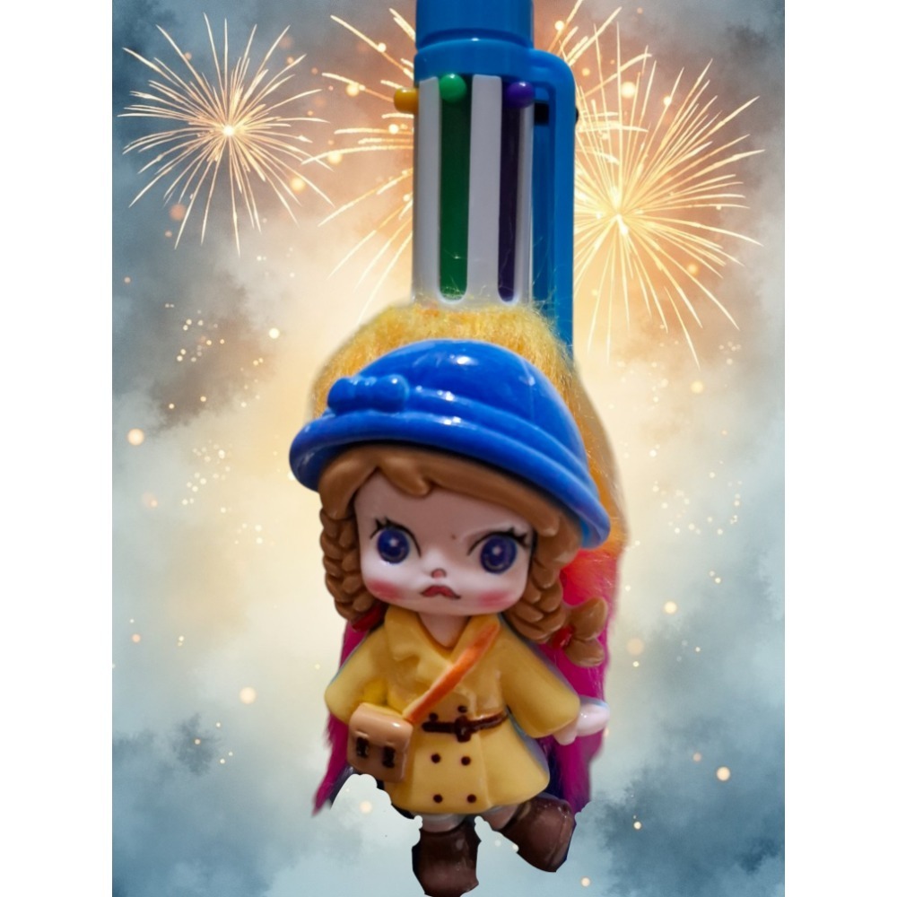 【豪工具】SP 茉莉 彩虹6色筆 多色筆 原子筆-細節圖6