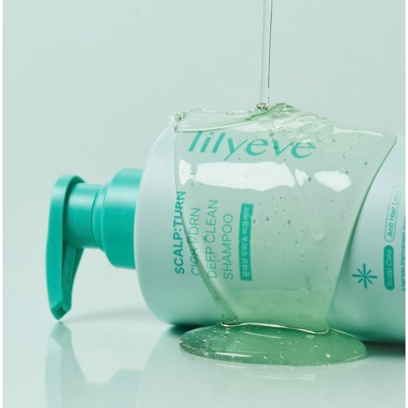 現貨 韓國 lilyeve 積雪草PDRN頭皮深層清潔洗髮精500ml/頭皮舒緩精華 100ml-細節圖4