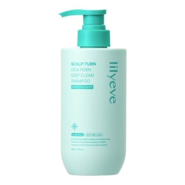 現貨 韓國 lilyeve 積雪草PDRN頭皮深層清潔洗髮精500ml/頭皮舒緩精華 100ml-規格圖6