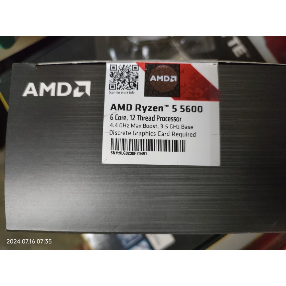 AMD RYZEN R5 5600-細節圖2