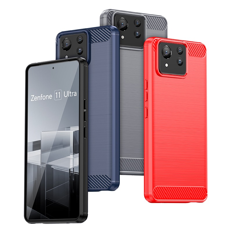 ASUS Zenfone 11 Ultra 碳纖維  防摔手機殼 保護殼 Zenfone 11 Ultra手機殼 防摔殼-細節圖2