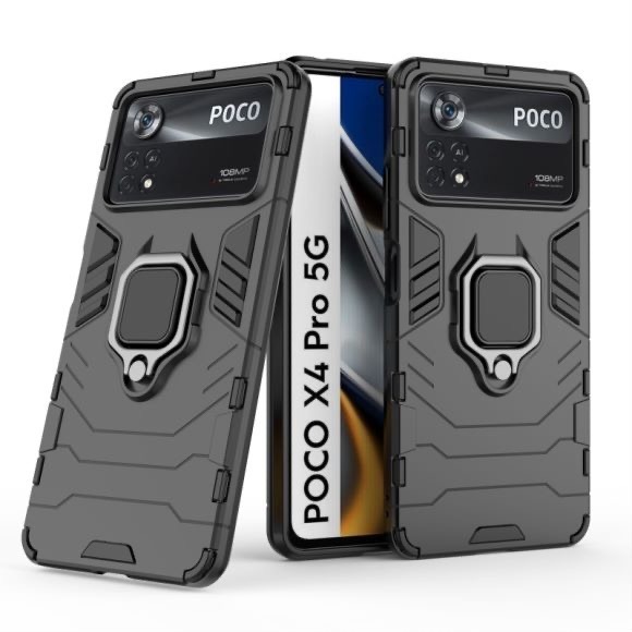 黑豹指環殼 適用 POCO X4 Pro 5G 軍規防摔手機殼 X4 Pro 5G 防摔殼 2201116PG 保護殼-規格圖8