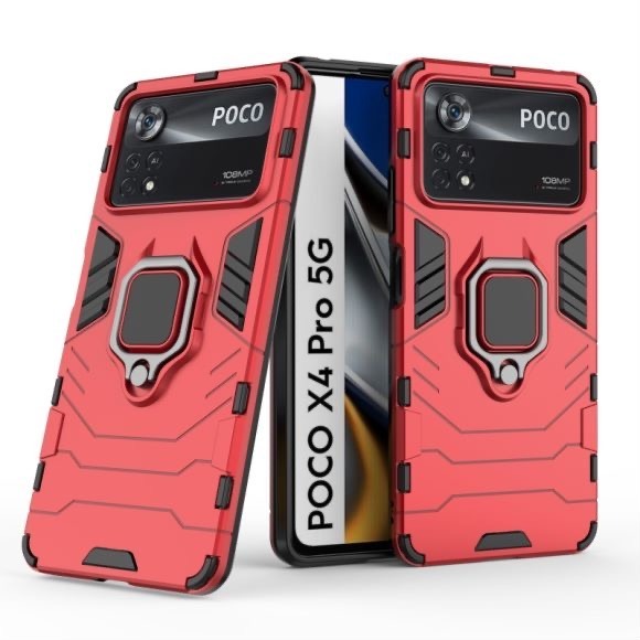 黑豹指環殼 適用 POCO X4 Pro 5G 軍規防摔手機殼 X4 Pro 5G 防摔殼 2201116PG 保護殼-規格圖8