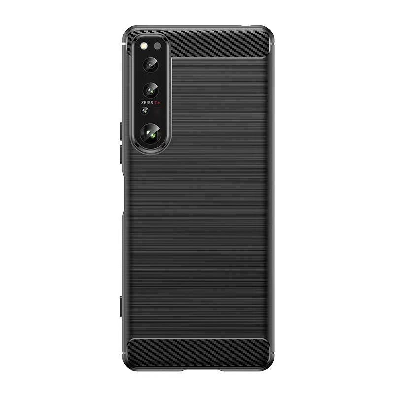 Sony Xperia 1 IV 碳纖維 防摔手機殼 Xperia1 IV 保護殼 鋼化 SNYSCA6 手機殼 防摔殼-細節圖3