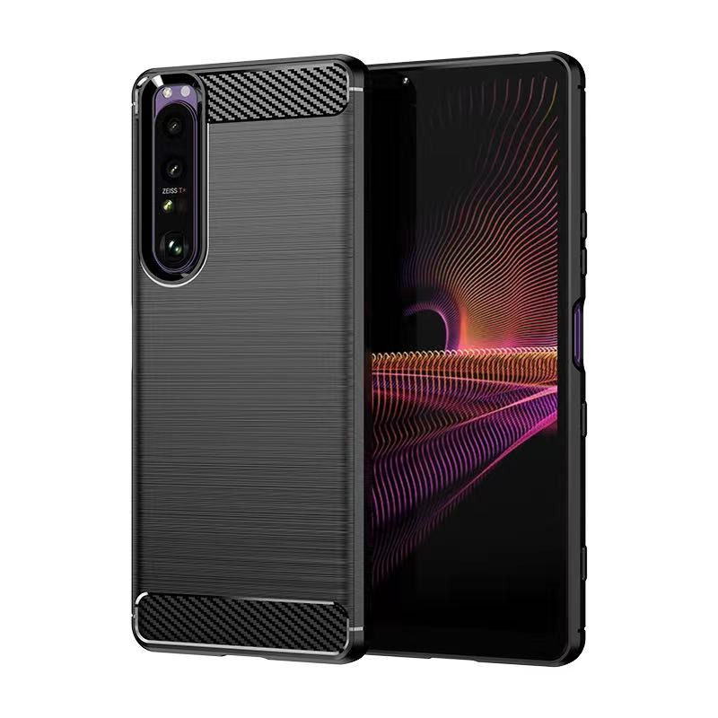 Sony Xperia 1 III 碳纖維 防摔手機殼 Xperia1 iii 保護殼 SOG03 手機殼 防摔殼-規格圖5