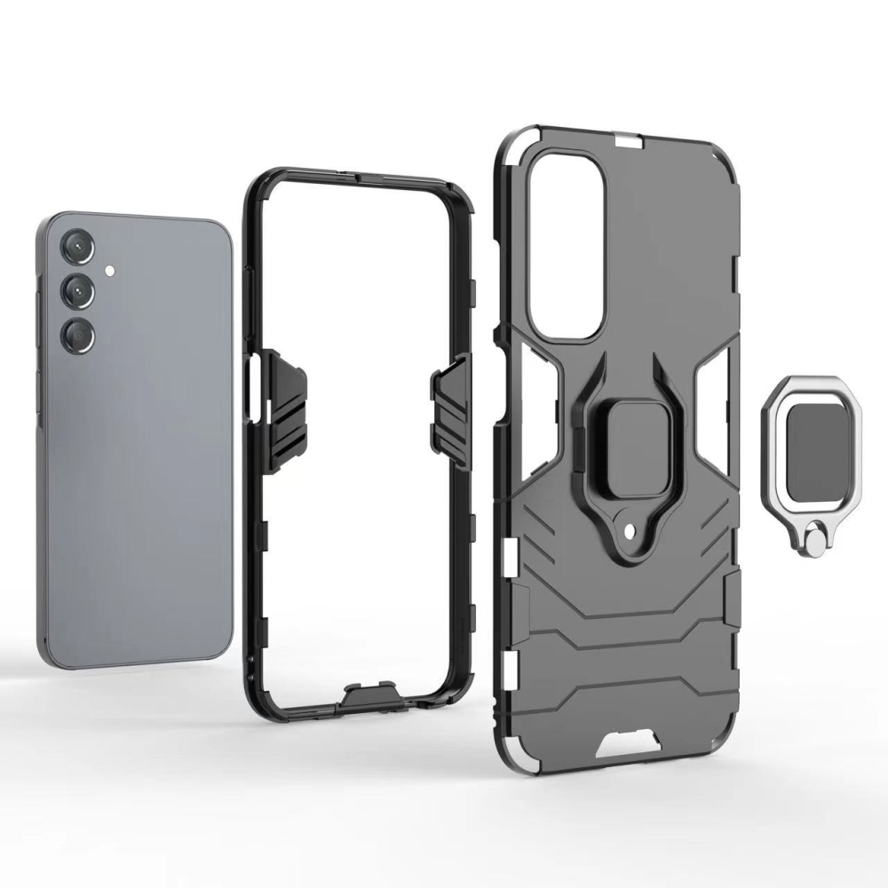 三星 Galaxy A15 5G 黑豹防摔手機殼 三星A15 5G手機防摔殼 SM-A156B 保護殼 手機殼-細節圖6