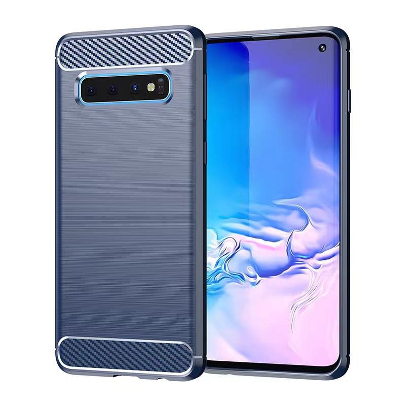 三星 Galaxy S10 碳纖維  防摔手機殼 三星 Galaxy S10 保護殼 SM-G973 手機殼 防摔殼-細節圖4