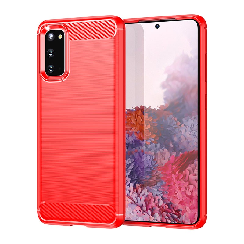 三星 Galaxy S20 5G  碳纖維  防摔手機殼 Galaxy S20 保護殼 SM-G981B 手機殼 防摔殼-細節圖4