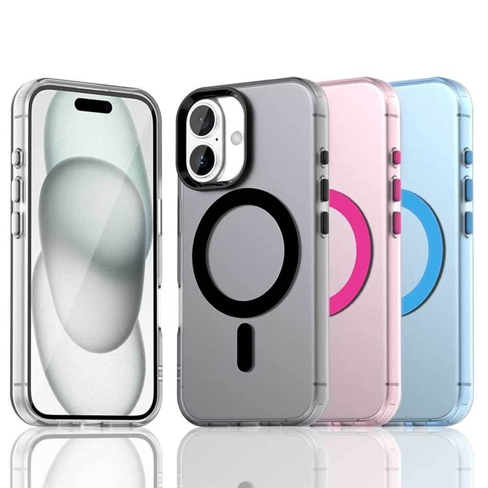 台灣現貨 iPhone 16 磁吸手機殼 iPhone 16 防摔手機殼 iPhone 16 手機殼 防摔殼 透明殼-細節圖2