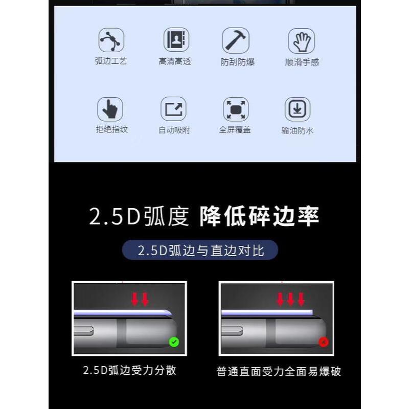 vivo V60 Lite 5G 鋼化玻璃滿版全膠滿版 Vivo V60 Lite 5G 鋼化玻璃 玻璃貼-細節圖4