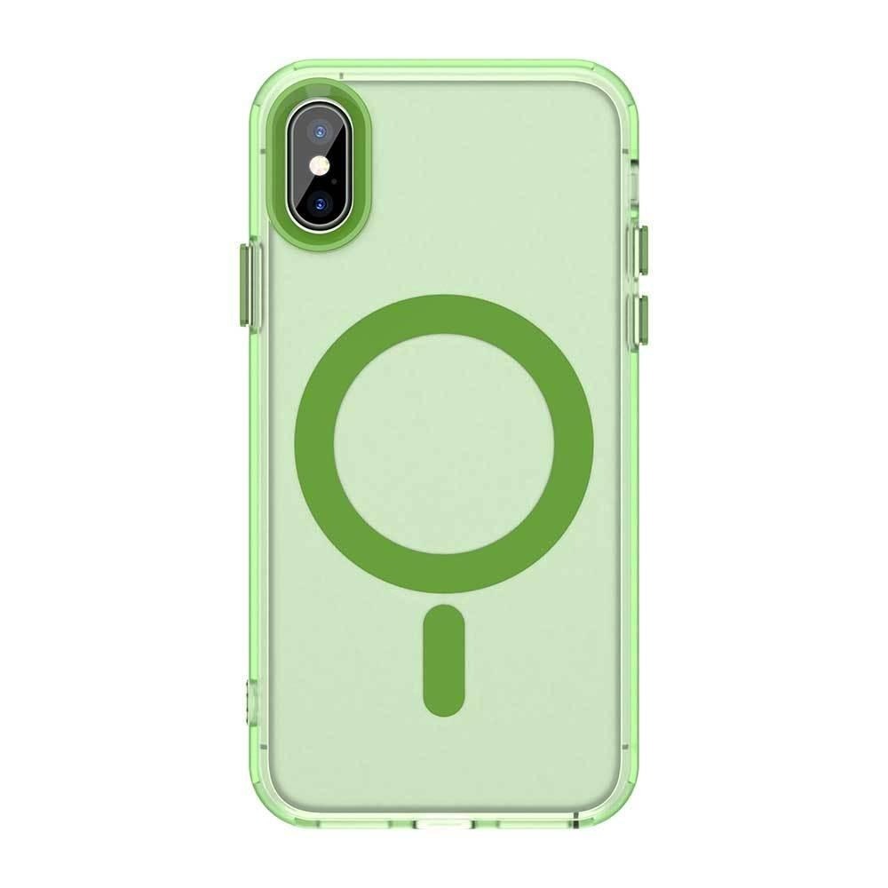 iPhone XS 糖果磁吸手機殼 iPhone XS 手機殼 防摔手機殼 蘋果XS 防摔手機殼-細節圖3