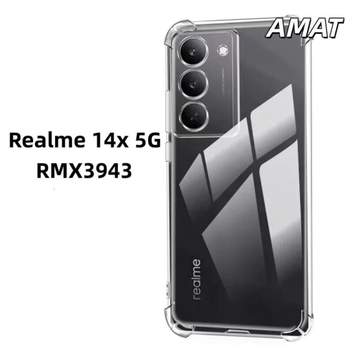 Realm Rmx3943 四角加厚 realme 14x 5G 防摔殼 Realme 14x 保護殼 空壓殼 RMX3943 透明氣囊防摔 - 世傑手機配件 ...