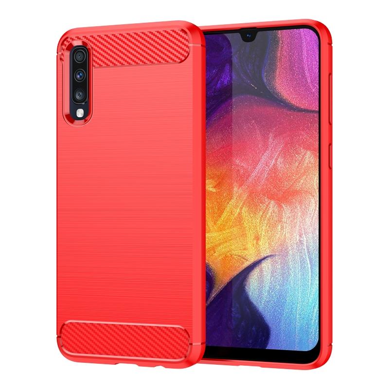 三星 Galaxy A50 碳纖維 SM-A505G 防摔手機殼 三星 A50 保護殼 Galaxy A50 手機殼-細節圖5