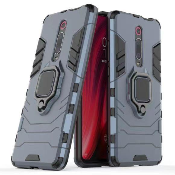 黑豹指環殼 適用 Xiaomi 小米 9T Pro 軍規防摔手機殼小米 9T Pro 防摔殼小米 9T Pro 保護殼-細節圖2