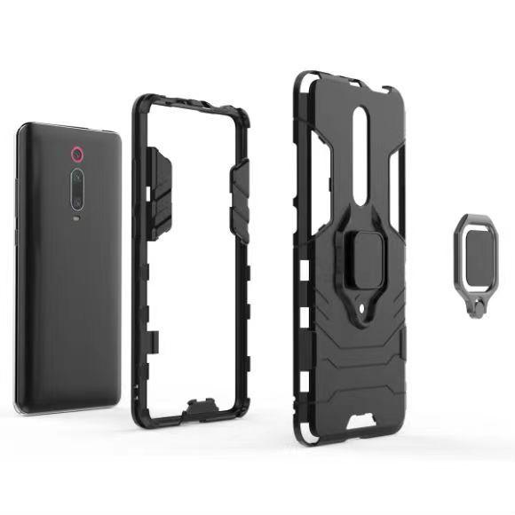 黑豹指環殼 適用 Xiaomi 小米 9T Pro 軍規防摔手機殼小米 9T Pro 防摔殼小米 9T Pro 保護殼-細節圖5